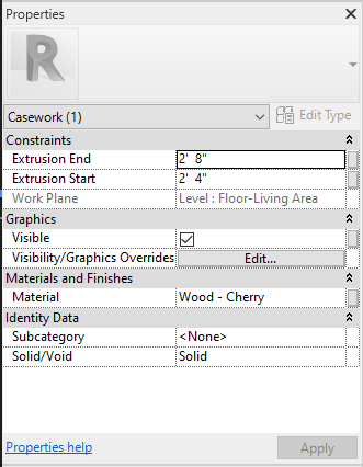 extrusion points