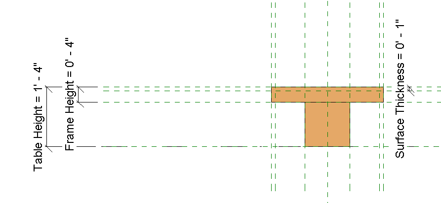 frame height